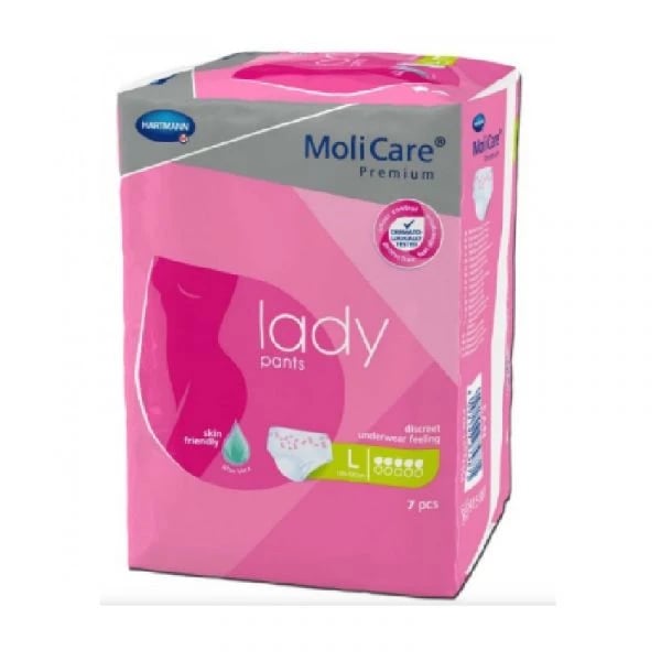 Molicare Lady Pants 5 Gotas Tamanho L X 7