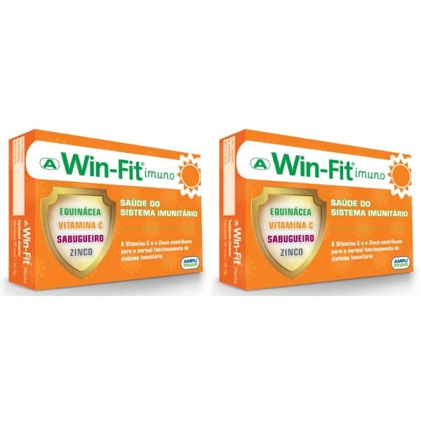 Win-Fit Imuno Duo Comprimidos 2 embalagens 30 comprimidos Pack Promocional