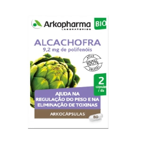 Arkopharma Alcachofra Bio 80 Cápsulas