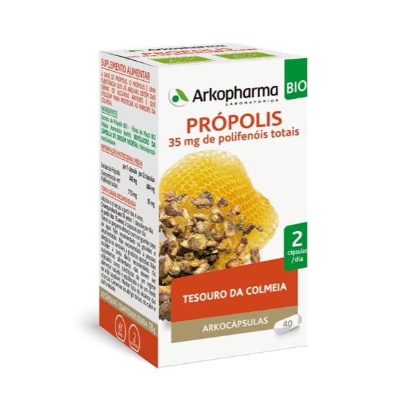 Arkocapsulas Propolis Bio 40 Cápsulas