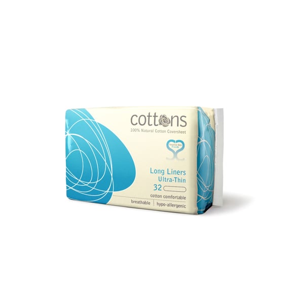 Cottons Penso Higiénico Diário Extra Comprido 32 unidades