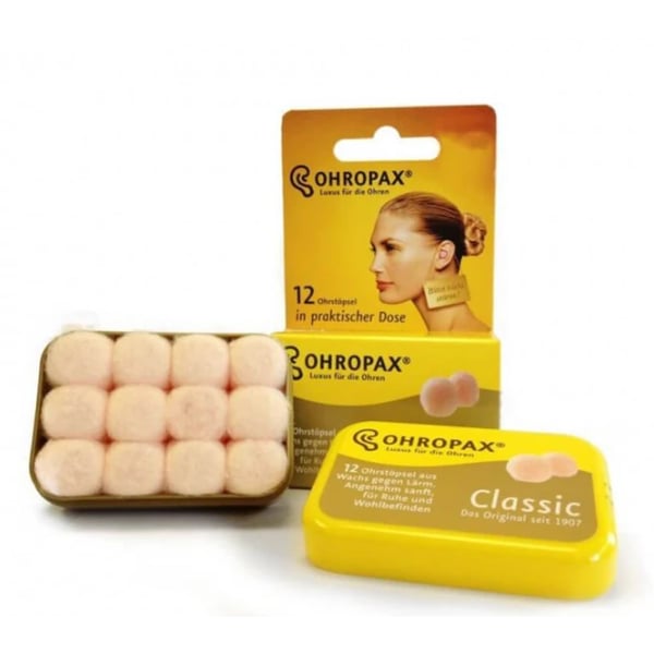 Ohropax Classic Tampões Auricular Cera X 12