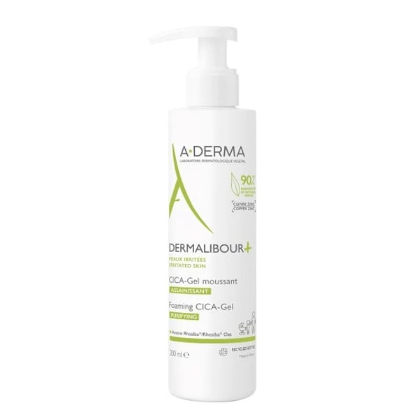 A-Derma Dermalibour+ Cica Gel Espuma 200 ml