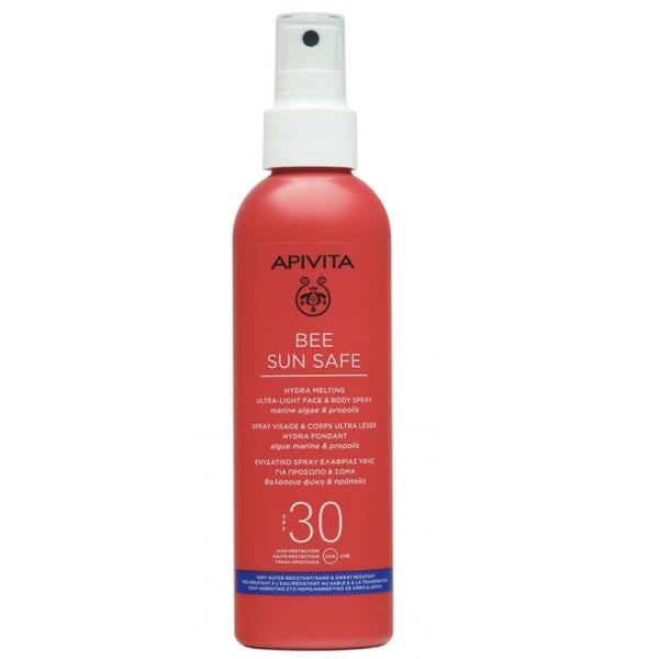 Apivita Solares <mark>Spray</mark> Spf30 200Ml