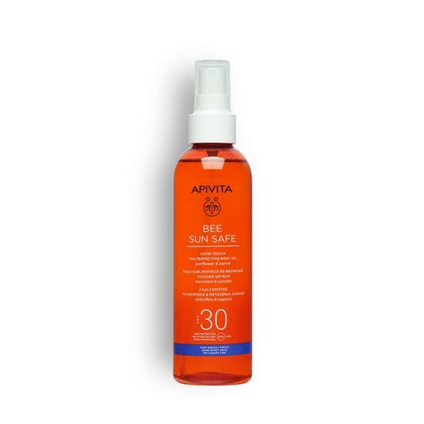 Apivita Solares <mark>Oleo</mark> Corpo Spf30 200Ml