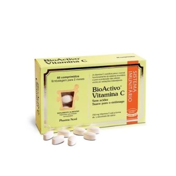 Bioactivo Vitamina C 60 Comprimidos