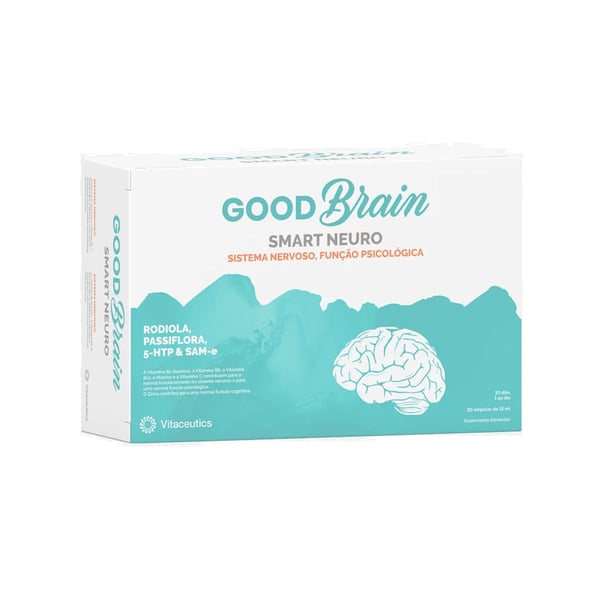 Good Brain Smart Neuro 30 Ampolas Bebíveis 