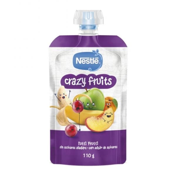 Nestlé Pacotinho Tutti-Frutti 110 g 12M+