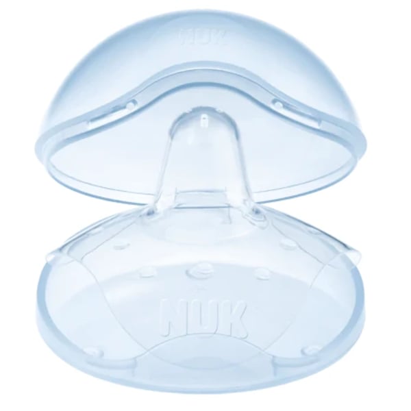 Nuk Protetores Seios Silicone Tamanho M duas unidades + caixa transportável