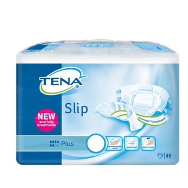 Tena Slip Plus Fralda Grande Incontinência x 30 Unidades