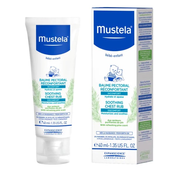 Mustela Bebé Cuidado Bálsamo Reconfortante Peitoral 40 ml