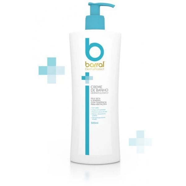 Barral Dermaprotect Creme Banho Dermatológico 500 ml