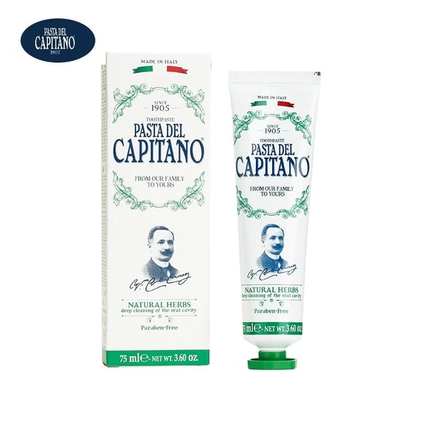 Pasta Del Capitan Pasta Dentífrica Natural Herbs 75 ml
