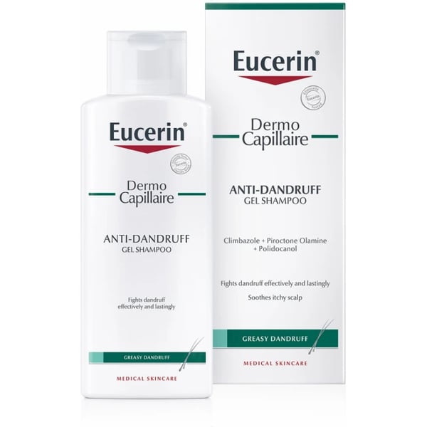Eucerin Dermo Capillaire Champô Caspa Oleosa 250 ml