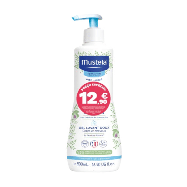 Mustela Bebé Gel Dermo-Lavante 500 ml com Preço especial