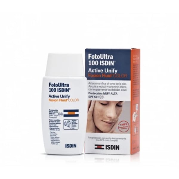 Isdin <mark>F</mark>otoultra100 Isdin Active Unify Color <mark>F</mark>luído 50 ml