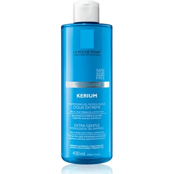 La Roche-Posay Kerium Champô Extra Suave Gel 400 ml