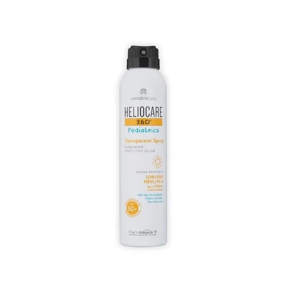 Heliocare360 Pediatric Spray Transparente SPF50+ 200 ml