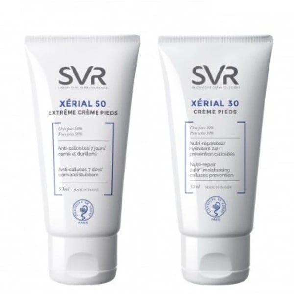 SVR Xerial 50 Creme Pés Extreme com Oferta de Xerial 30 Creme Pés