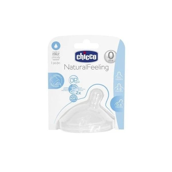 Chicco 81011100000 Tetina Step up New1 0m+ <mark>F</mark>luxo Normal