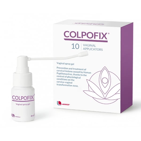 Colpofix Gel Vaginal Spray Frasco 20 ml + 10 Aplicadores