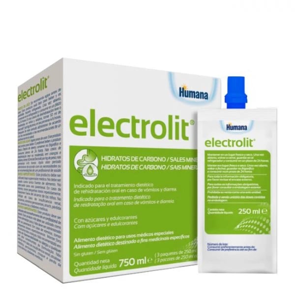Electrolit Solução Oral 3x250ml