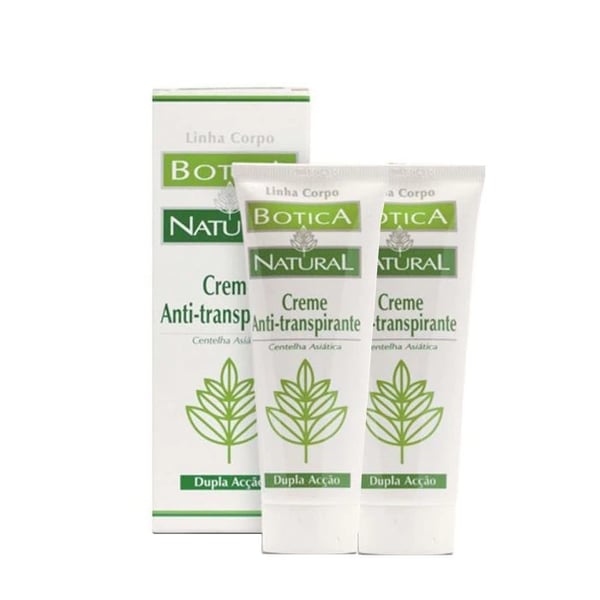 Botica Natural Duo Creme antitranspirante 2 x 75 g com Desconto de 50% na 2ª Embalagem