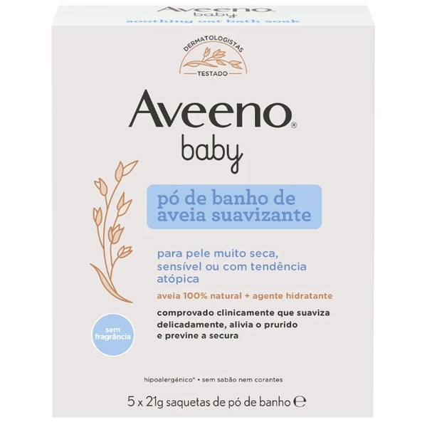 Aveeno Baby Po Banho Aveia Suav 21Gx5