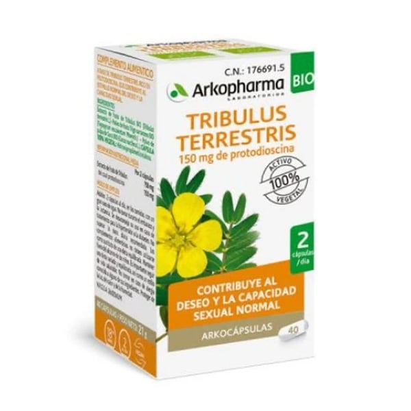 Arkocapsulas Tribulus Bio 40 Cápsulas