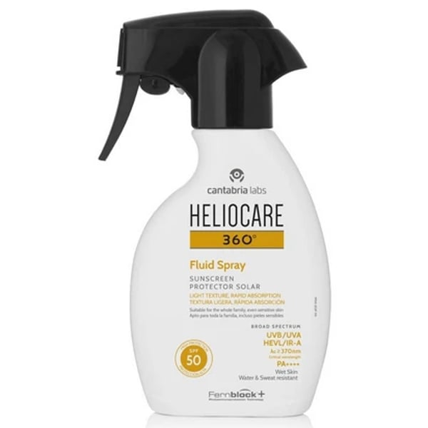 Heliocare360 Spray Fluído Proteção Solar FPS50 250 ml