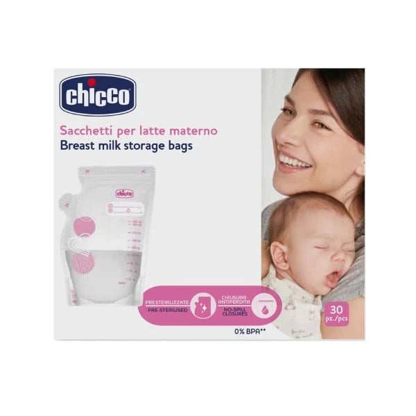Chicco Sacos Conservação Leite 30 unidades
