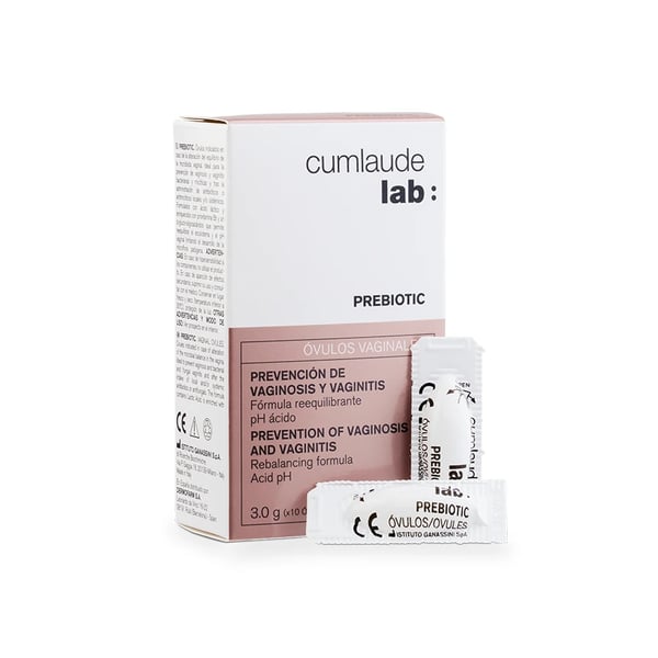 Cumlaude Prebiotic Óvulos Vaginas 3 gr 10 unidades