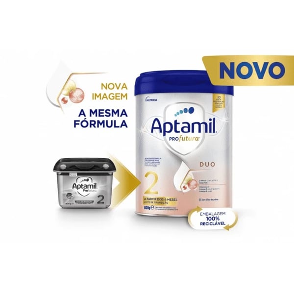 Aptamil 2 ProFutura Leite Transição 800 gr Duo
