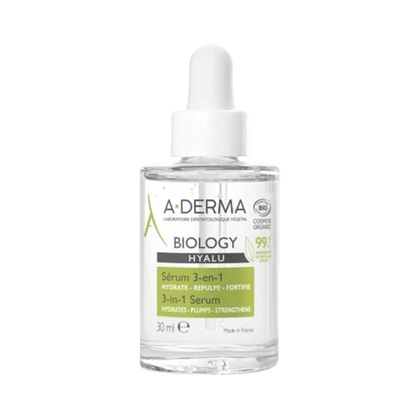 A-Derma Biology Hyalu Serum 3 em 1 30ml