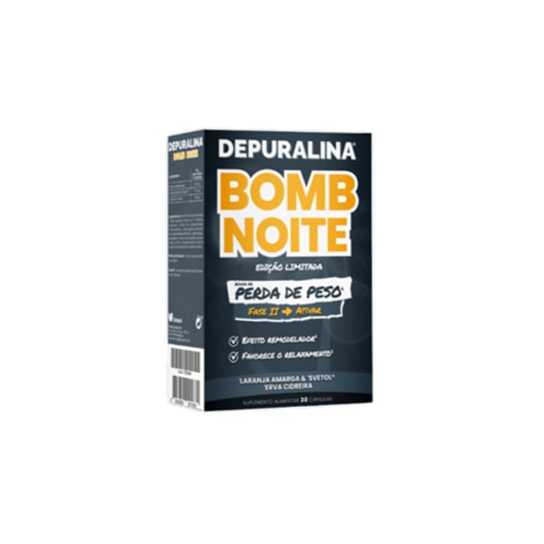 Depuralina Bomb Noite 30 cápsulas