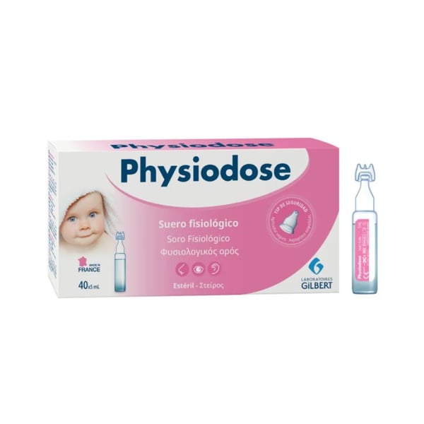 Physiodose Soro Fisiol Infantil 5ml X40