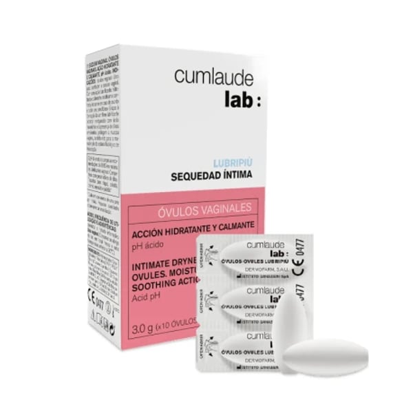 Cumlaude Lubripiu Óvulos Vaginais 3 gr 10 unidades