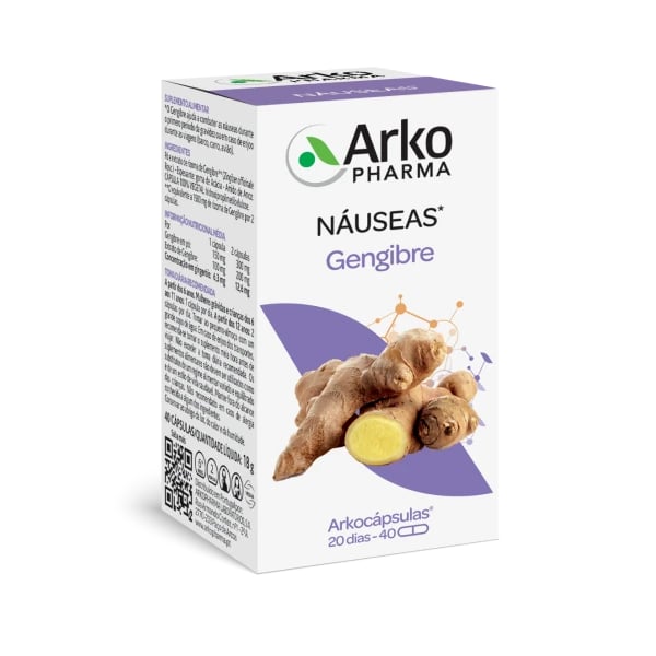 Arkocápsulas Gengibre 40 cápsulas