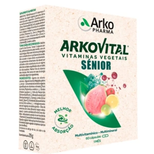Arkovital Sénior Caps X60