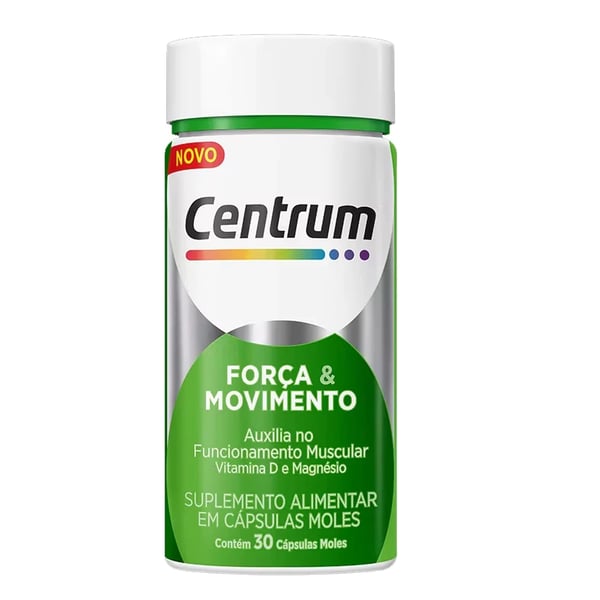 Centrum Força e Movimento 30 cápsulas
