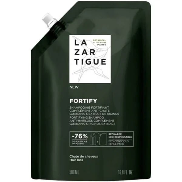 Lazartigue Champô Fortificante Eco-Refill 500 ml