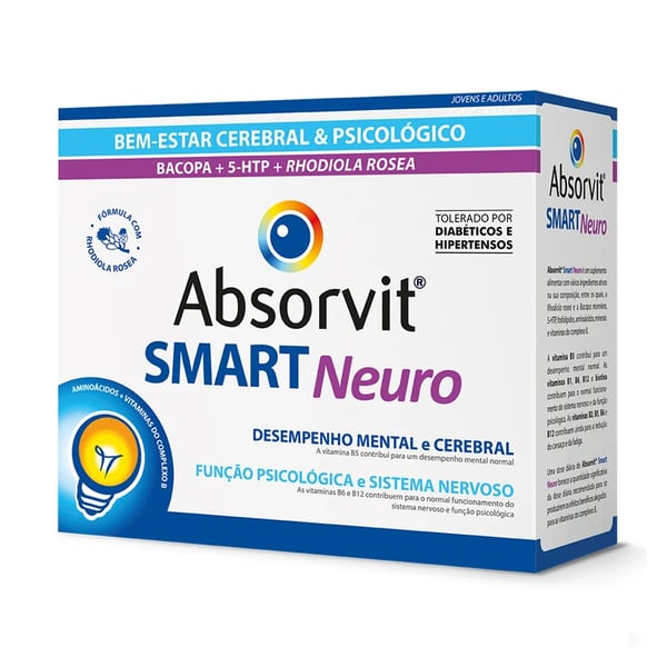 Absorvit Smart Neuro 20 Ampolas 10 ml