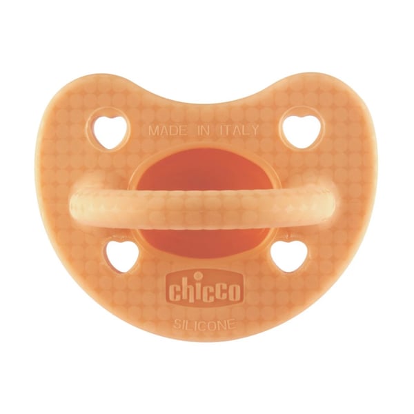 Chicco Chupeta PhysioLuxe Silicone Laranja 2-6 meses