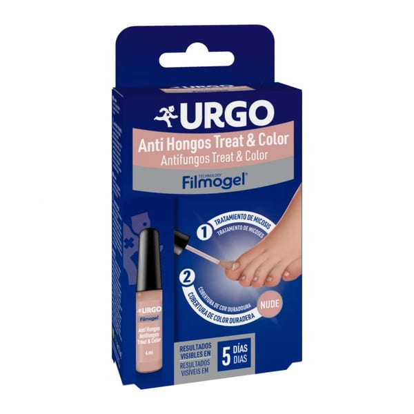 Urgo Filmogel Antifúngico Treat&Color 4 ml