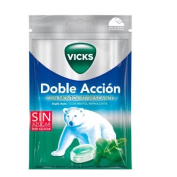 Vicks Dupla Ação Reb C/Mentol Ref 72G