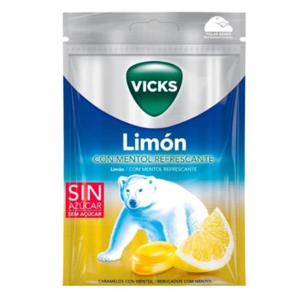 Vicks Limão Reb C/Mentol Ref 72G