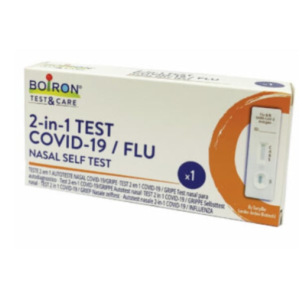 Boiron Test Care 2-in-1Covid 19/Flu AT
