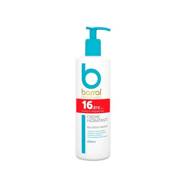 Barral Dermaprotect Creme Hidratante 400 ml Preço Especial