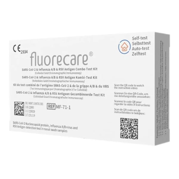 Fluorecare Kit Test Comb Ag MF-71-1 AT (SARS/Influenza A&B/VSR)