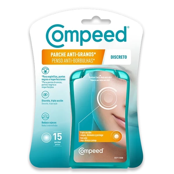 Compeed Penso Borbulhas Discreto 15 unidades